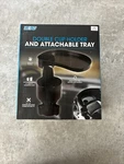 Iroad Double Cup Holder And Attachable Tray. Fixed Price $12.00.