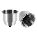 Goture Stainless Steel Cup Drink Holder With Drain Marine Boat Rv Camper Rod. Fixed Price $24.78.