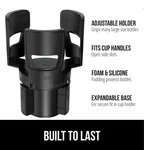 Gorilla Grip Patent Pending Adjustable Car Cup Holder Expander Brand New. Fixed Price $12.00.