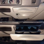 YC3Z-2513560-CAB Fits 2000 2001 2002 2003 2004 Ford Excursion Cup Holder Tan 1PC. Fixed Price $37.99.