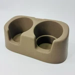 1999-2004 Ford F250 F350 Crew Cab Rear Seat Dual Cup Holder Tan. Fixed Price $56.95.