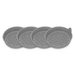 Zsdy Car Cup Coaster, Silicone Universal Holder Insert With Gray. Fixed Price $13.44.