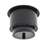 Marine City Black Drink Holder With Center Drain Hole Plastic. Fixed Price $9.99.