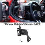 Driver Side Front Door Cup Holder Mount Bracket For Jeep Wrangler Jl Jt 18+. Fixed Price $23.99.