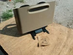 99-02 Lincoln Navigator Center Console Rear Cup Holder (beige / Tan). Fixed Price $55.05.