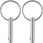 Vturboway 2 Pcs Quick Release Pin 1/4" Diameter, Usable Length 1", Full 316 Stai. Fixed Price $9.16.
