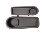 1995-99 Toyota Tercel 2 Door Rear Left & Right Cup Holder Pocket Trim Pair Brown. Fixed Price $34.99.