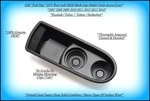 2007 2014 Gm Suv Rear Left Cup Holder Jack Access Cover Oem Black Escalade. Fixed Price $52.20.