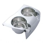 2006+ Kenworth W900, T800. T660, And C500 Chrome Double Cup Holder. Fixed Price $36.33.
