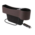 Car Seat Gap Organizer With Usb Charger Cup Holder Storage Box Phone. Fixed Price $19.99.
