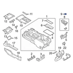 Genuine Ford Cup Holder ML3Z-1513562-AD. Fixed Price $35.07.