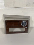 03-06 Escalade Center Console Upper Trim Bezel Clock Woodgrain Gray Gm Oem. Fixed Price $47.84.