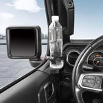 2PCS Front Door Cup Holder Bracket Accessorie For Jeep Wrangler Jl /gladiator Jt. Fixed Price $35.99.