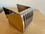 Vw Bus T2 Samba Cup Holder Drink Deluxe Aluminum Polished New. Fixed Price $105.00.
