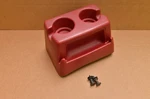 92-96 Ford F150 F250 Center Console Bench Seat Large Cup Holder Storage Red. Fixed Price $159.99.