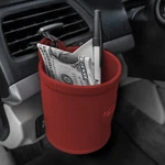 Fh Group Silicone Cup Bottle Phone Holder, Car Organizer Suv Storage - Burgundy. Fixed Price $14.99.