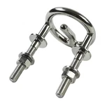 Marine City Transom Mount Ski Tow Hook 316 Stainless Steel, 2.5" Thread For Boat. Fixed Price $45.99.
