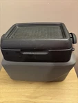 2001-2005 Pontiac Aztek Removable Center Console Cooler With Tray Taupe / Black. Fixed Price $60.00.