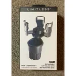 Limitless Dual Cupstation 2-IN-1 Expandable Holder With 360 Rotating Base. Fixed Price $16.42.
