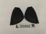 Mercedes SLK320 R170 Pair Of Dashboard End Cap Trim Black Fits 1997-2004. Fixed Price $45.42.