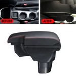 For Nissan Juke 10-19 Center Console Usb Armrest Storage Compartment Box Redline. Fixed Price $39.89.