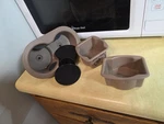 Oem 1997-2003 Ford Expedition Rear 2ND Row Twin Cup Holder Beige Insert Set. Fixed Price $24.99.