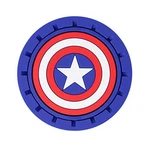 Captain America Auto Drink Coasters Set Of 2 For Cup Holders Stylish Pvc. Fixed Price $14.89.