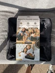 Ciao Tech Couch Cup Holder Pillow-sofa Cozy Remote Buddy Bed Drink Snack Caddy. Fixed Price $19.99.
