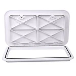 Amarine Made Boat Deck Hatch Access & Lid 24"X 14" White Heavy Duty. Fixed Price $54.99.