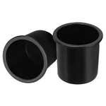 Uxcell Pcs Plastic Drop-in Cup, 4.25" 4.2" Drink Can Holder Poker Black. Fixed Price $25.58.