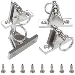 4 Pack Bimini Top Deck Hinge With Pin And Ring, 316 Stainless Steel, Free Ins.... Fixed Price $31.18.