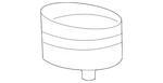 Genuine Volkswagen Cup Holder 1C0-862-531-A-2QL. Fixed Price $105.70.