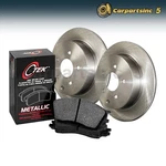 Brake Pad Rotor Front Fits Bmw 525I 525XI 528I Xdrive. Fixed Price $204.79.