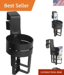 Auto-friendly Black Beverage Holders 2 Pack Fits Cups & Bottles With Ease. Fixed Price $17.09.