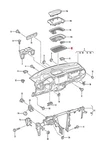 Genuine Vw Beetle Insert For Stowage Compartment Nutria Beige 5C1858168PX7. Fixed Price $20.64.