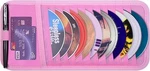 Cd Case Holder, Vehicle Sun Visor Organizer For Cars With 12 Dvd Storage Sle. Fixed Price $16.39.