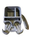 Spillmaster Center Console Storage Organizer Two Cup Holder With Arm Rest Gray. Fixed Price $66.45.
