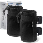 Gearv 2PACK Cup Holder For Bike, Scooter And Black, Of 2,. Fixed Price $27.19.