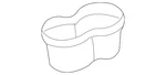Genuine Gm 2001-2005 Venture Montana Silhouette Cup Holder Mat Assembly 10302314. Fixed Price $14.57.