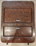 2007 - 2014 Suburban Tahoe Yukon Center Console Cup Holder Wood Grain Walnut Oem. Fixed Price $80.89.