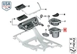 Bmw Series F10 F11 Centre Console Middle Cup Holder Genuine 51169277269. Fixed Price $124.61.
