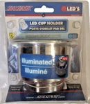 Seasense Stainless Steel Cup Holder Led Blue Illuminated P/n 50091042 12 Volts. Fixed Price $27.98.