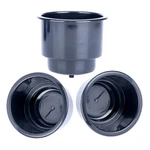 Amarine-made (set Of 3) Black Recessed Plastic Cup Drink Can Holder With Drai.... Fixed Price $17.82.