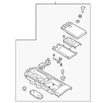 Genuine Mazda Cup Holder FE01-64-39XF-02. Fixed Price $323.65.