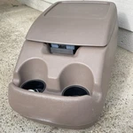 1992-1996 Ford F150 F250 Bronco Center Console Storage Cup Holder Tan Mocha. Fixed Price $201.99.
