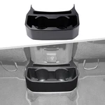 Jimen For Jl Rear Cup Holder, Dual Extra Organizer Tray Black. Fixed Price $47.56.