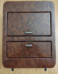 2007 - 2014 Suburban Tahoe Yukon Center Console Cup Holder Wood Grain Walnut Oem. Fixed Price $114.56.
