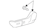 Genuine Toyota Seat Frame Trim Panel 71812-06200-A0. Fixed Price $145.18.