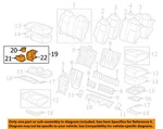 Gm Oem 06-10 H3 Seats Tracks Rear Components-cup Holder 15255364. Fixed Price $312.21.