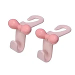 Arfuka Pink Bow Car Purse Plastic Headrest Hooks For Seat Back.... Fixed Price $14.69.